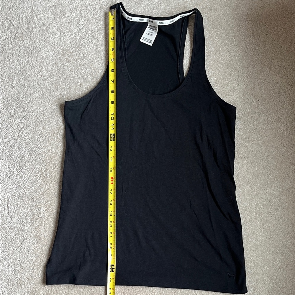 PINK Victoria's Secret Black Tank Top